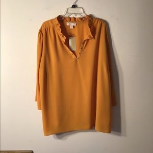 Women’s Michael Kors L/S Marigold Blouse, 2X